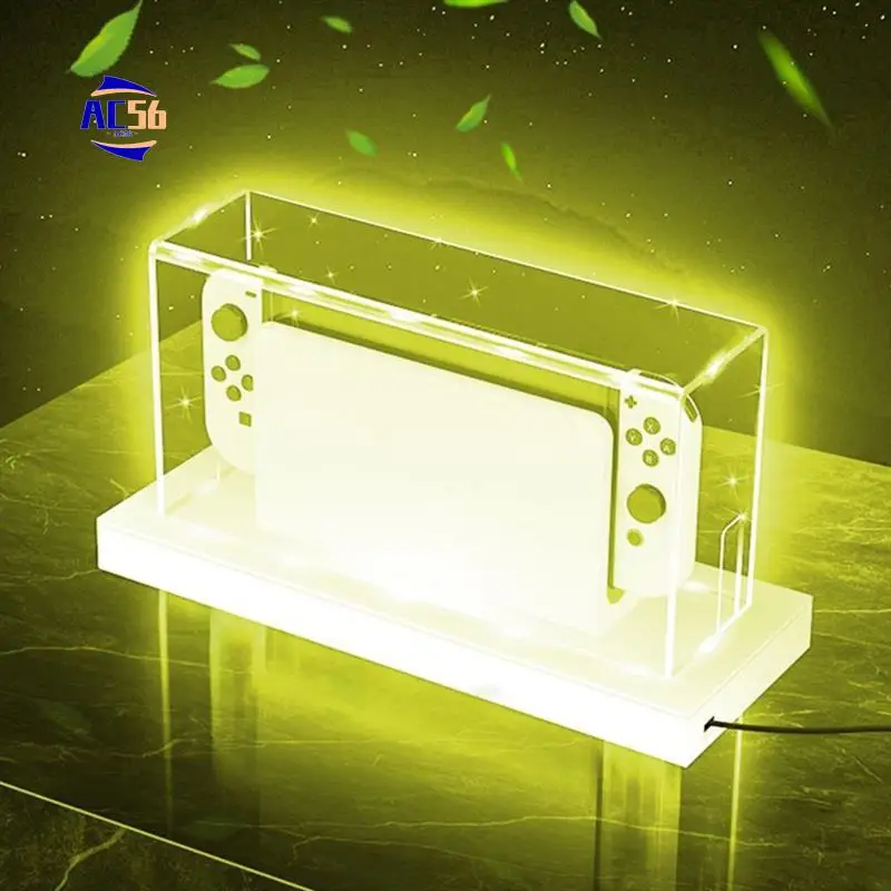 AC56-Clear Dust Cover With RGB Luminous Base For Switch/OLED Protection Cover Protective Sleeve Acrylic Display Shell
AC56-Clear Dust Cover With RGB Luminous Base For Switch/OLED Protection Cover Protective Sleeve Acrylic Display Shell