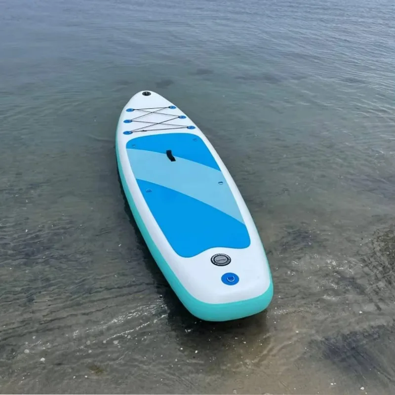 A large, inflatable stand-up paddleboard with a wide, non-slip deck—the ideal choice for outdoor water adventures
A large, inflatable stand-up paddleboard with a wide, non-slip deck—the ideal choice for outdoor water adventures