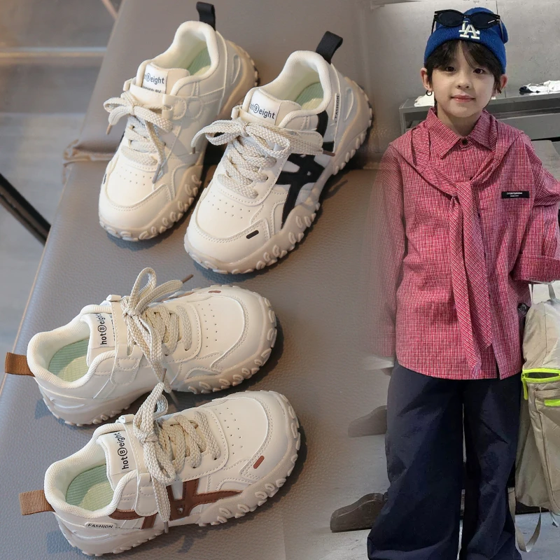 2026 Kids Sneakers Soft-Soled Comfortable Casual Sports Shoes Boys and Girls Korean Style Design Non-Slip Sports Shoes Size26-37
2026 Kids Sneakers Soft-Soled Comfortable Casual Sports Shoes Boys and Girls Korean Style Design Non-Slip Sports Shoes Size26-37
