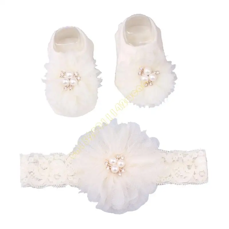 Lace Headband & Socks 0-1Y Newborn Bow Headdress Soft Elastic Infant Lace Bows DXAD
Lace Headband & Socks 0-1Y Newborn Bow Headdress Soft Elastic Infant Lace Bows DXAD