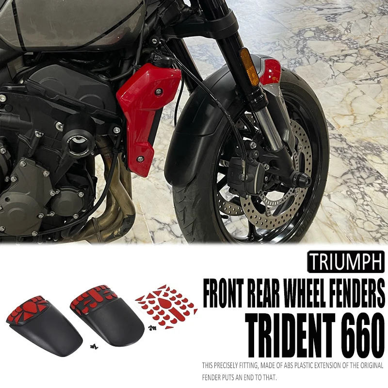 New Motorcycle Front And Rear Wheel Fender Extender Mudguard Extension Splash Guard Tire Hugger For Trident 660 Trident660 2021-
New Motorcycle Front And Rear Wheel Fender Extender Mudguard Extension Splash Guard Tire Hugger For Trident 660 Trident660 2021-