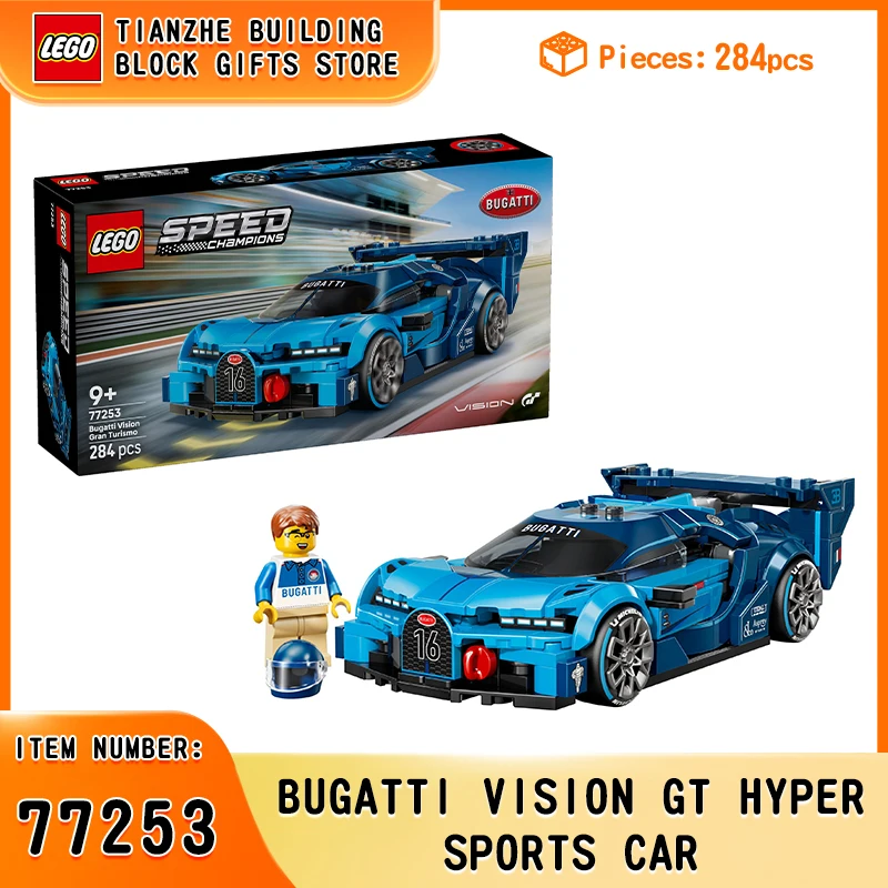 Конструктор LEGO Speed Champions 77253 — спортивный автомобиль Bugatti Vision GT — игрушка для мальчиков и девочек
Конструктор LEGO Speed Champions 77253 — спортивный автомобиль Bugatti Vision GT — игрушка для мальчиков и девочек