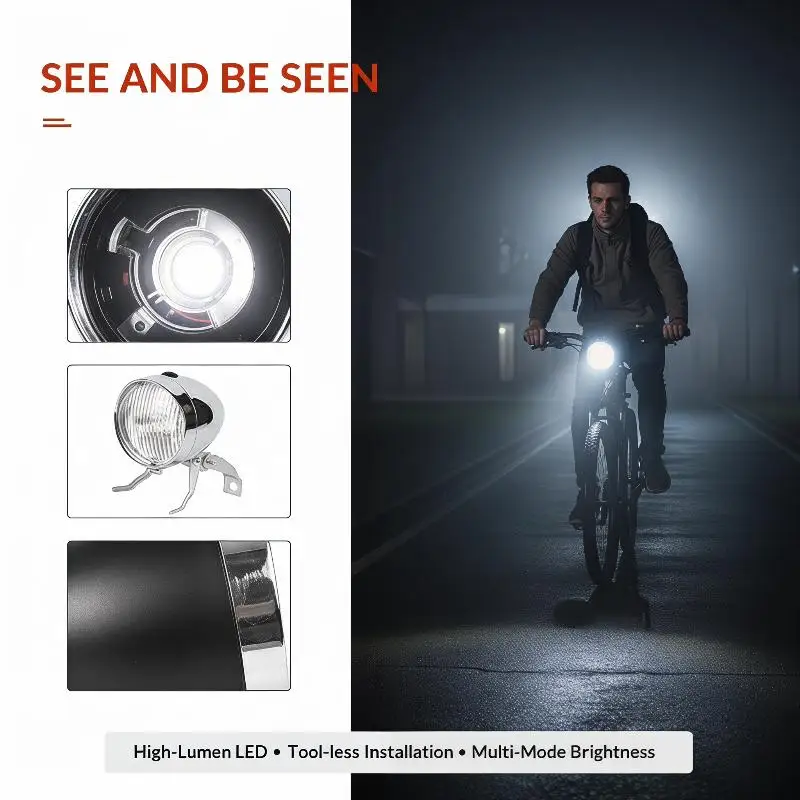 【*】Retro Bike Headlight Type-C Rechargeable Classic Mountain Bicycle Front Light 3 LED Road Bike Headlamp Cycling Accessories
【*】Retro Bike Headlight Type-C Rechargeable Classic Mountain Bicycle Front Light 3 LED Road Bike Headlamp Cycling Accessories