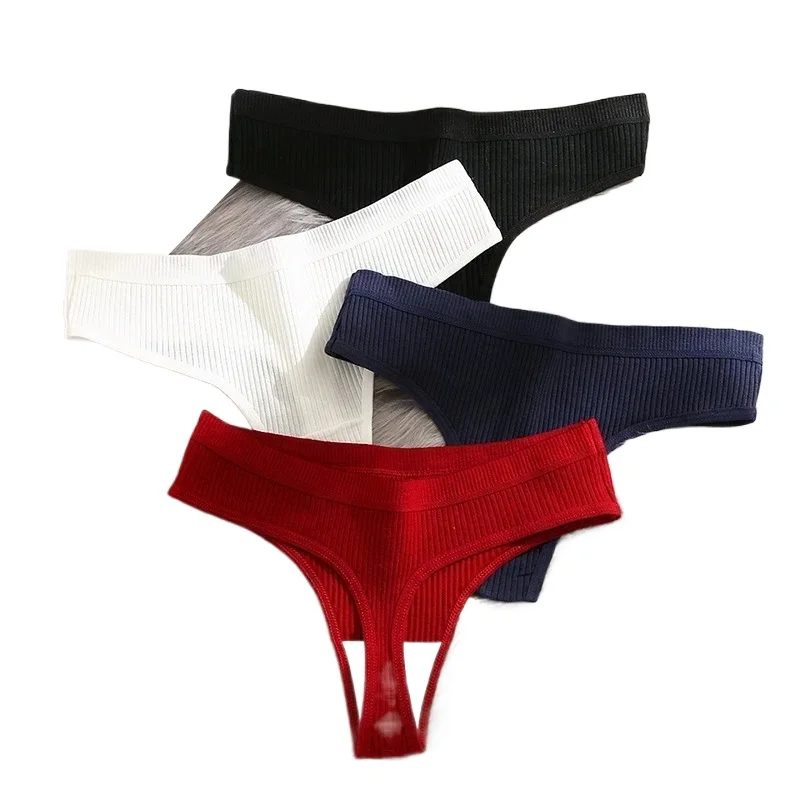 Women's Panties Fashion Striped Thongs Soft Cotton Underwear Ladies Sexy Lingerie Sports Breathable G-Strings Cozy T-Back 4
Women's Panties Fashion Striped Thongs Soft Cotton Underwear Ladies Sexy Lingerie Sports Breathable G-Strings Cozy T-Back 4