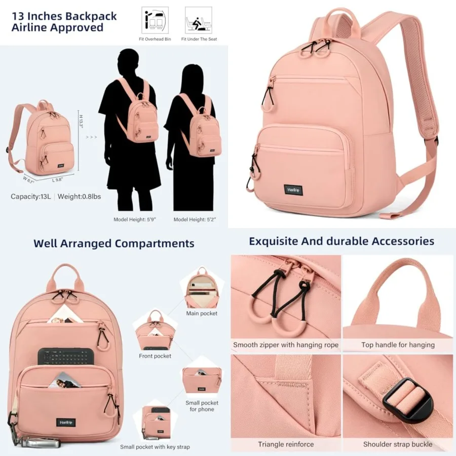 Carry On Travel Backpack For Men Women, Small Mini Work Bag Personal Item Backpacks, Camping Back Pack Lightweight Hiking Daypa
Carry On Travel Backpack For Men Women, Small Mini Work Bag Personal Item Backpacks, Camping Back Pack Lightweight Hiking Daypa