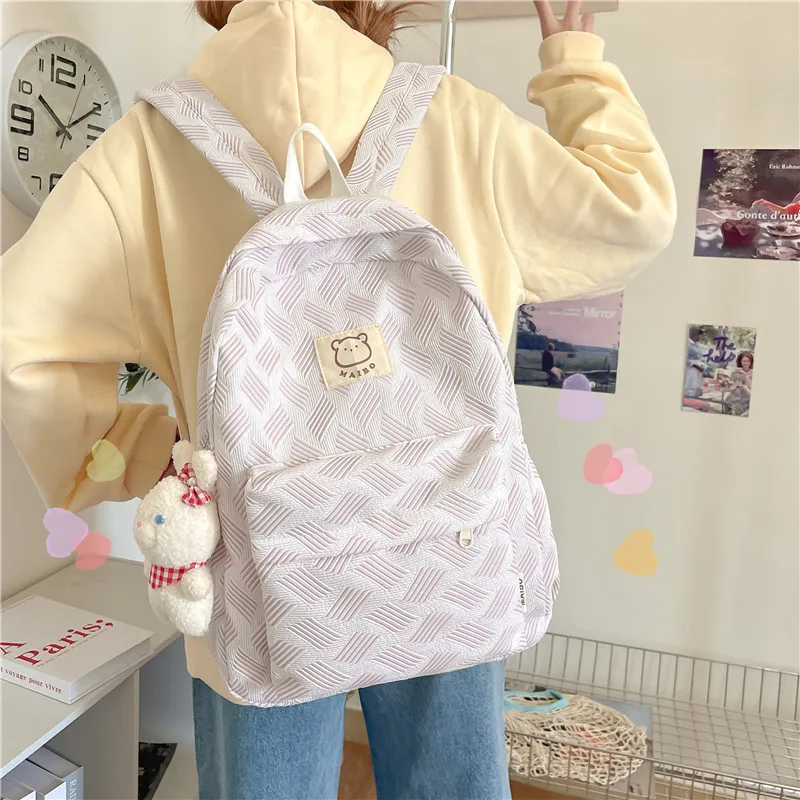 Korean Version High School College Student Couple Backpack Junior High School Student Travel Compute For Men And Women
Korean Version High School College Student Couple Backpack Junior High School Student Travel Compute For Men And Women
