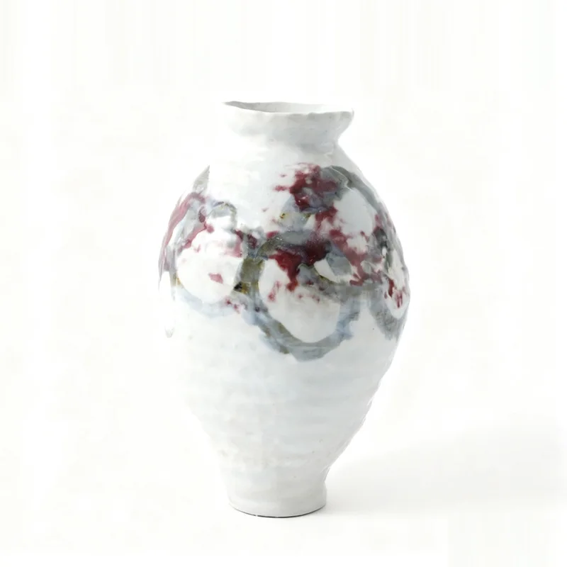 Wabi Sand antique handmade ceramic vase ornament
Wabi Sand antique handmade ceramic vase ornament