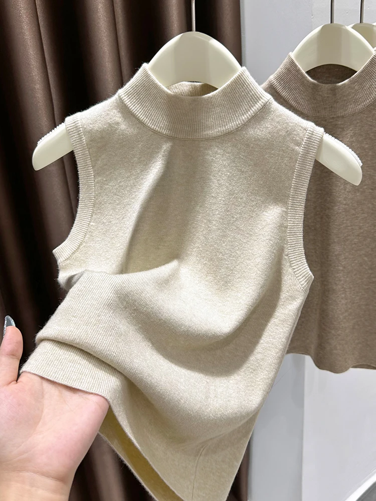 Versatile Knitted ort Svel Top with Fake Collar for Women Spring Autumn Slim Fit Basic irt Korean Sle Casual Wear
Versatile Knitted ort Svel Top with Fake Collar for Women Spring Autumn Slim Fit Basic irt Korean Sle Casual Wear