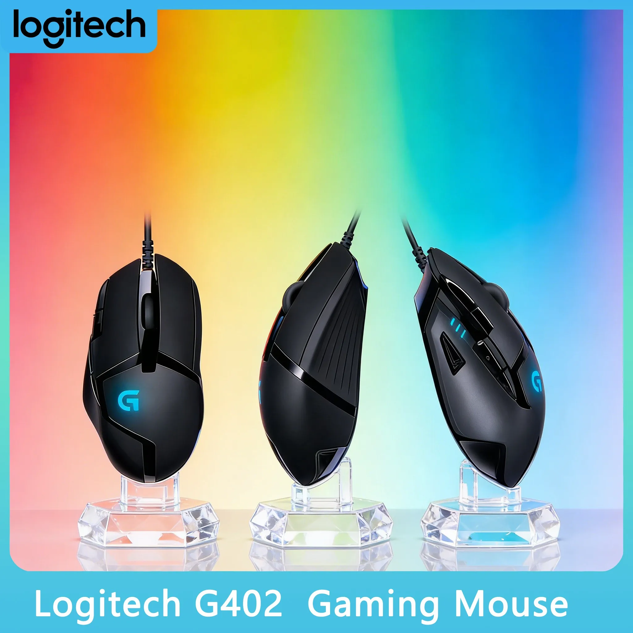 Игровая мышь Logitech G402 RGB с подсветкой, 4000 DPI, высокоскоростное отслеживание
Игровая мышь Logitech G402 RGB с подсветкой, 4000 DPI, высокоскоростное отслеживание