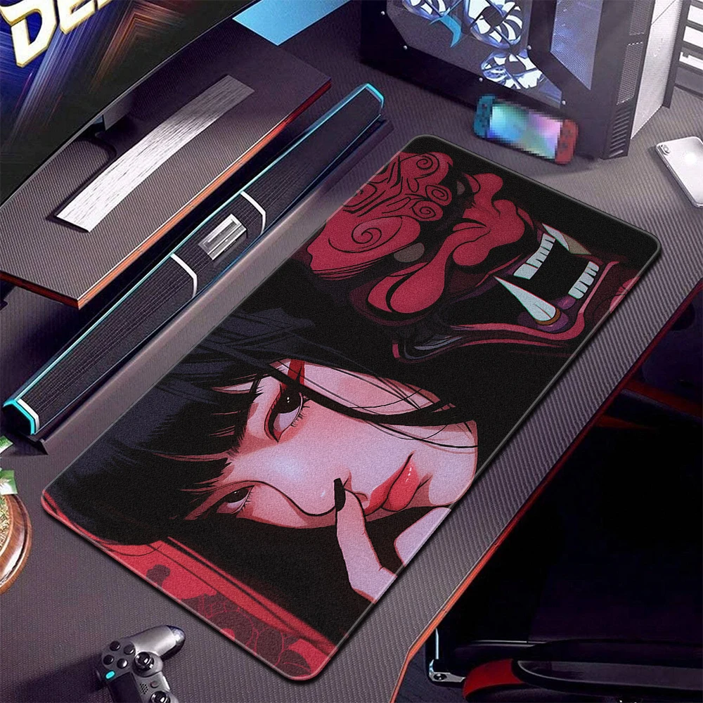 900x400mm Locking Edge Mousepad Oni Mask HD Print Keyboard Mousepad Anime Girls Large Gaming Mouse Mat Game Rubber Keyboard Pad
900x400mm Locking Edge Mousepad Oni Mask HD Print Keyboard Mousepad Anime Girls Large Gaming Mouse Mat Game Rubber Keyboard Pad
