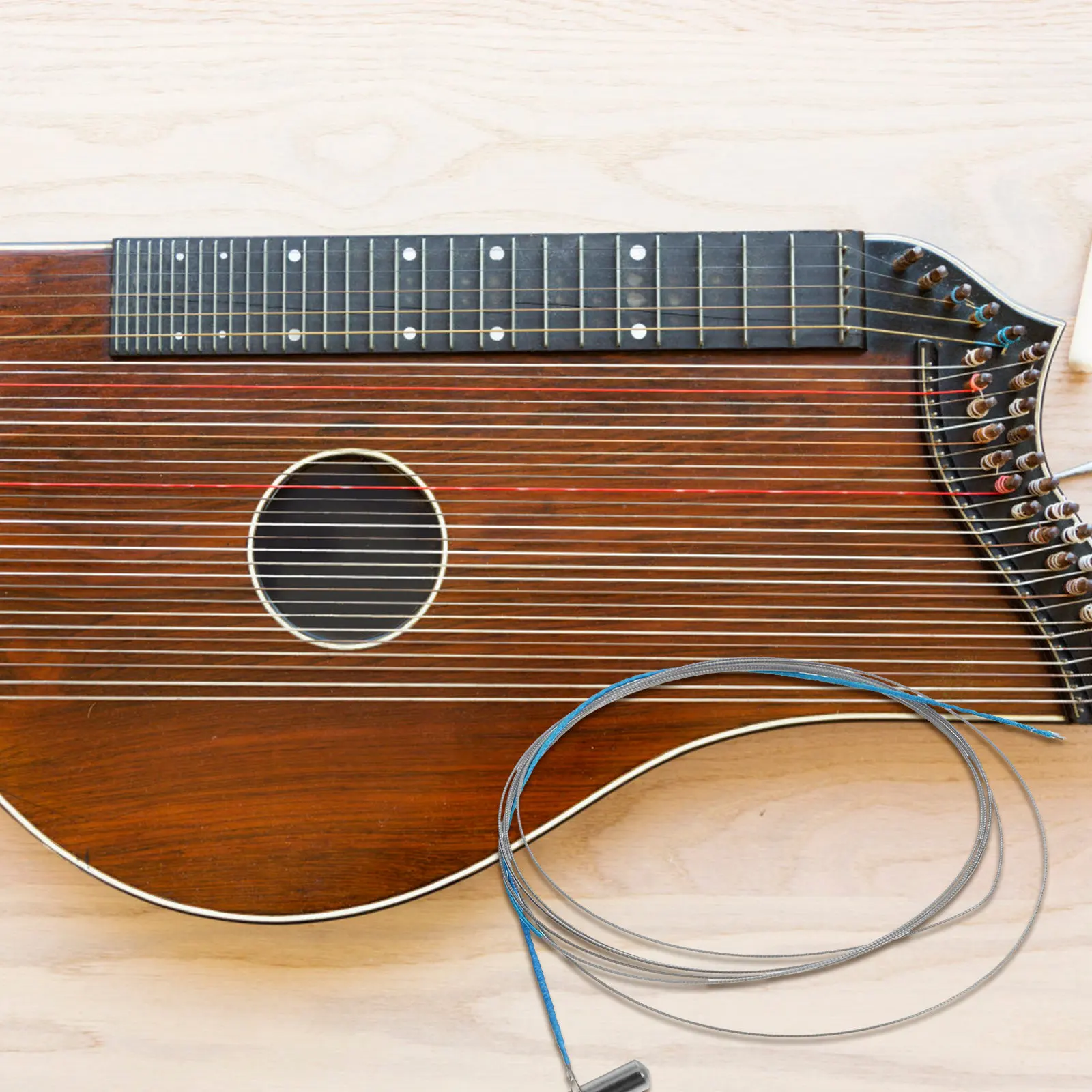Chinese Guzheng String Steel Wire Nylon Durable Practical Guzheng Replacement Professional Musical Accessories
Chinese Guzheng String Steel Wire Nylon Durable Practical Guzheng Replacement Professional Musical Accessories