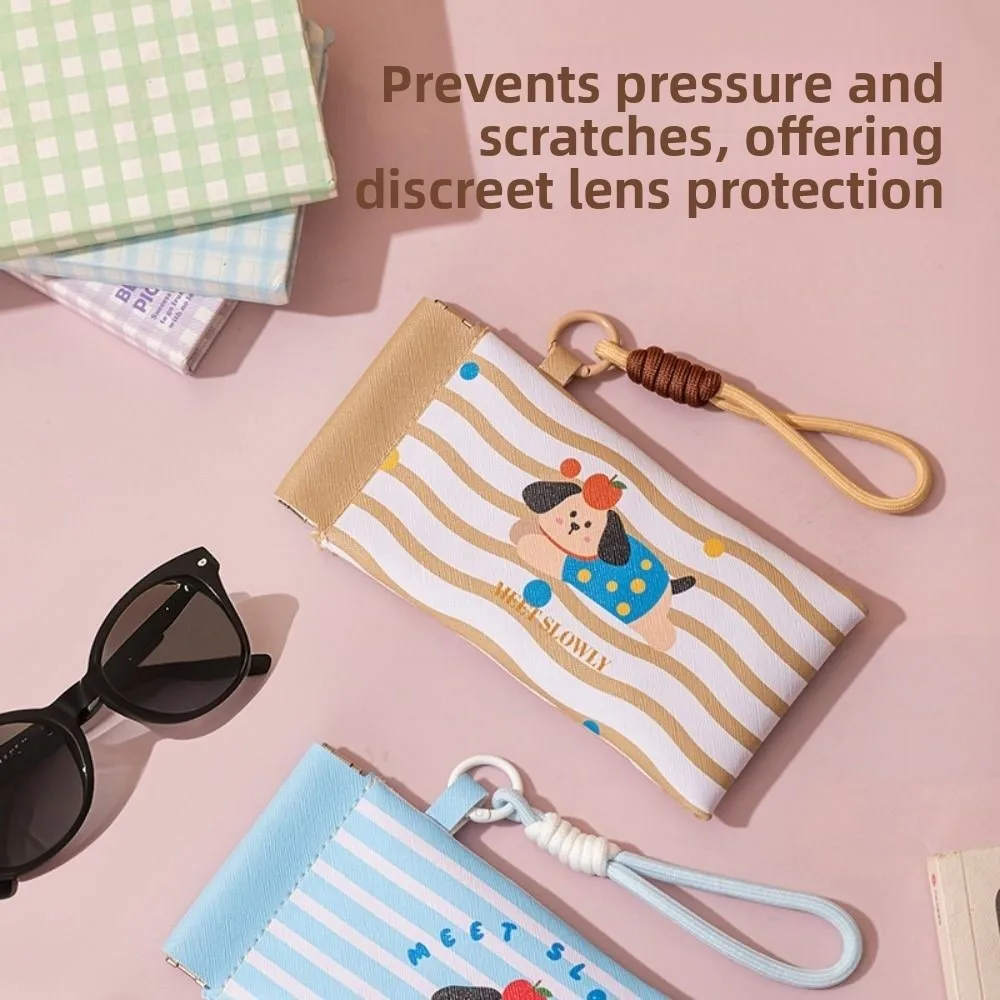 2Pcs Cartoon PU Leather Glasses Bag Waterproof Dopamine Self-closing Glasses Storage Bag Dustproof Soft Portable Eyeglass Pouch
2Pcs Cartoon PU Leather Glasses Bag Waterproof Dopamine Self-closing Glasses Storage Bag Dustproof Soft Portable Eyeglass Pouch