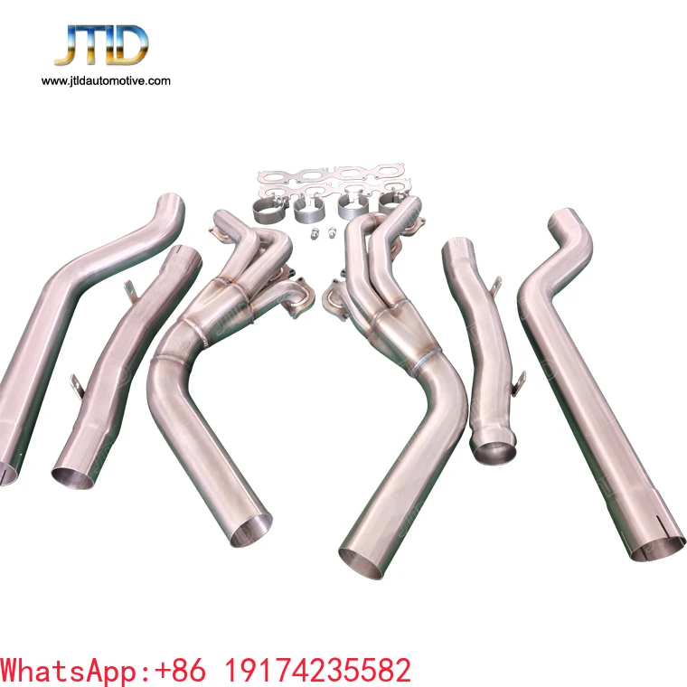 Performance Long Tube Brushed Headers and Midpipes with Bolt for Mercedes-Benz C63 W204 Amg M156 C63 Exhaust.Manifold
Performance Long Tube Brushed Headers and Midpipes with Bolt for Mercedes-Benz C63 W204 Amg M156 C63 Exhaust.Manifold