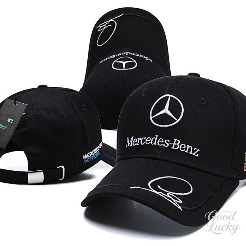 High-grade Embroidery For Mercedes-Benz LOGO Baseball Cap Men Hats Adjustable Hat Outdoor Summer Sport Sunscreen Hat Men Gift
High-grade Embroidery For Mercedes-Benz LOGO Baseball Cap Men Hats Adjustable Hat Outdoor Summer Sport Sunscreen Hat Men Gift