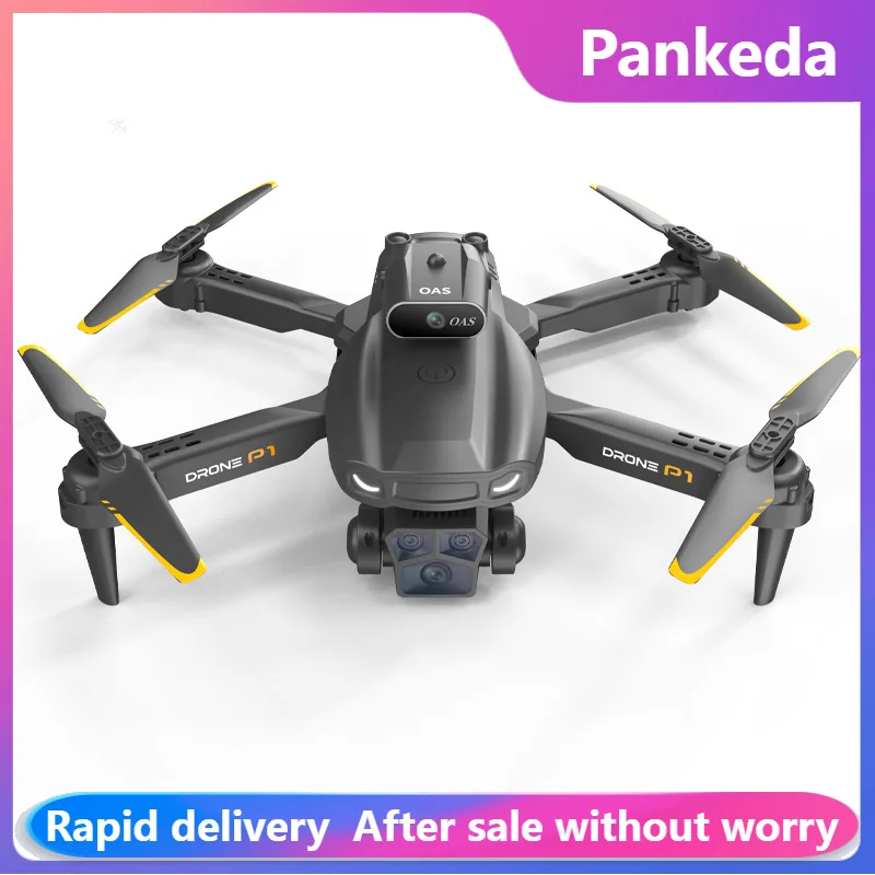 НОВЫЙ P1 RC Дрон 4K Профессиональная двойная HD камера Аэрофотосъемка FPV Вертолеты Предотвращение препятствий Складной RC Квадрокоптер Игрушки
НОВЫЙ P1 RC Дрон 4K Профессиональная двойная HD камера Аэрофотосъемка FPV Вертолеты Предотвращение препятствий Складной RC Квадрокоптер Игрушки