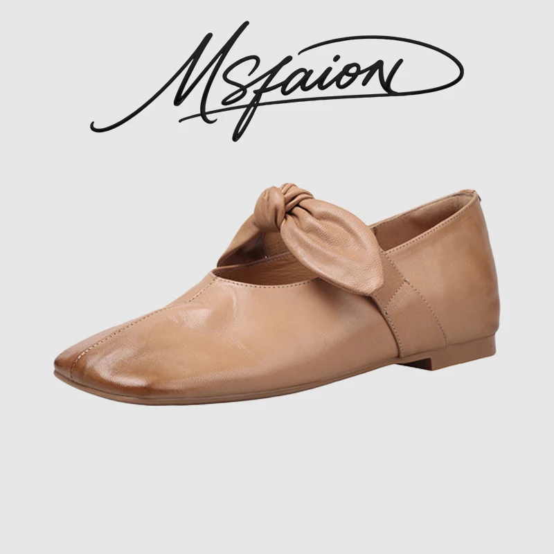 Genuine Leather Square Toe Bow Loafers | Retro Mary Jane Flats for Women | Spring 2026 New Arrival
Genuine Leather Square Toe Bow Loafers | Retro Mary Jane Flats for Women | Spring 2026 New Arrival