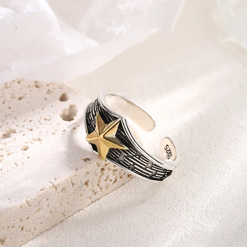 925 Sterling Silver Star Women's Ring Wedding Vintage Luxury Designer Jewelry Accessories Wholesale Everything
925 Sterling Silver Star Women's Ring Wedding Vintage Luxury Designer Jewelry Accessories Wholesale Everything