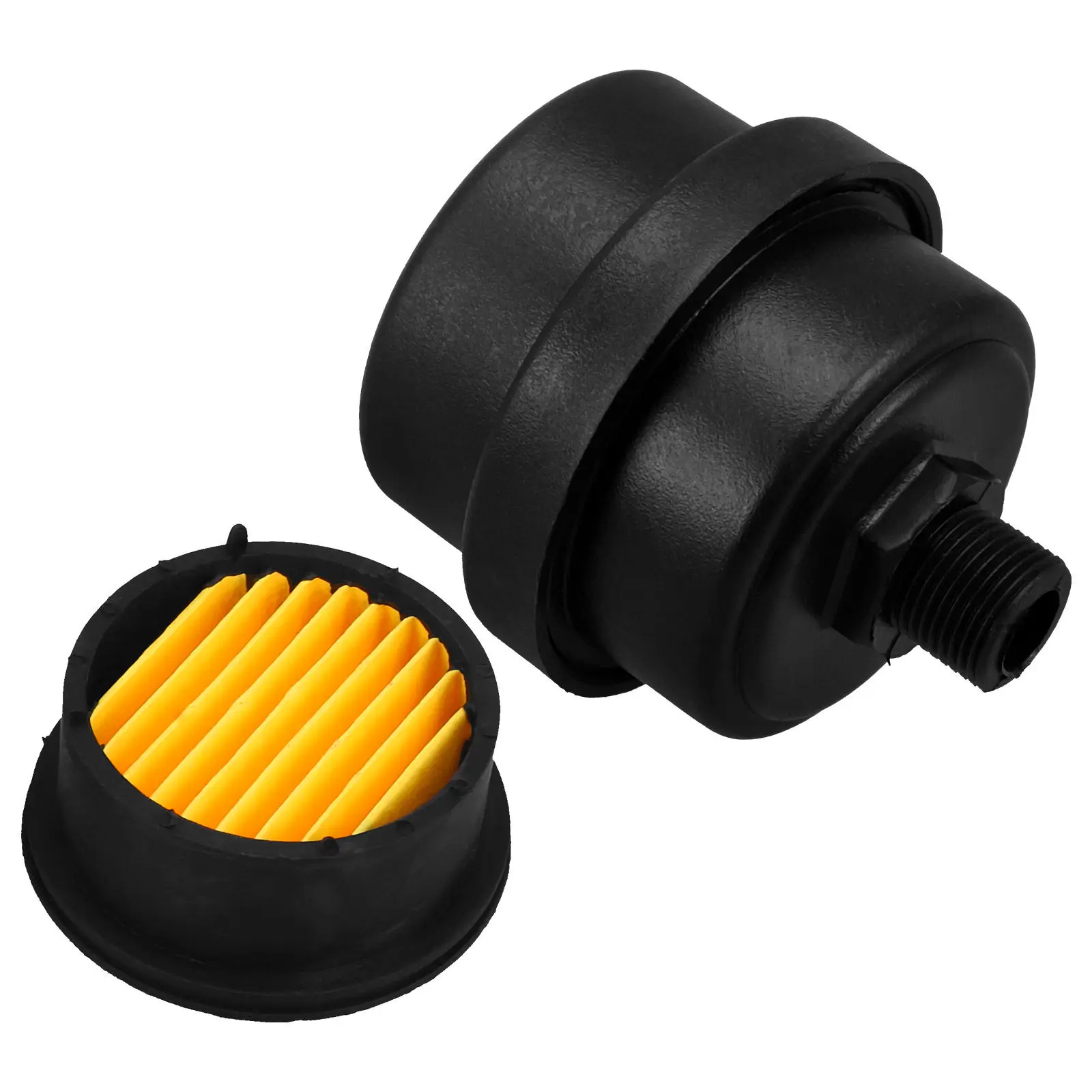 Air Compressor Filter 16Mm Thread Plastic Intake Filter Sound Muffler Spare Element for Piston Compressor Exhaust Port
Air Compressor Filter 16Mm Thread Plastic Intake Filter Sound Muffler Spare Element for Piston Compressor Exhaust Port