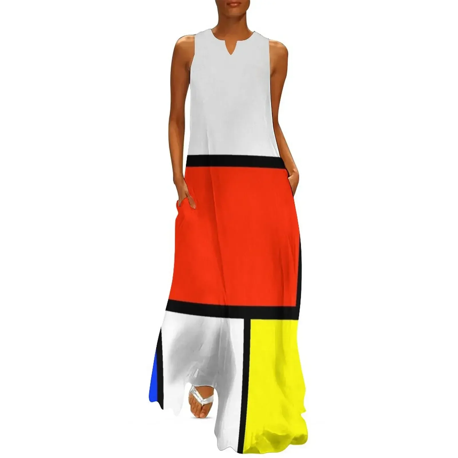 Mondrian Art Style Long Dress evening dress Cocktail of dresses summer dress womens 2025 Women's dresses
Mondrian Art Style Long Dress evening dress Cocktail of dresses summer dress womens 2025 Women's dresses