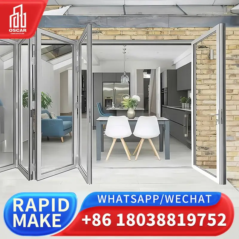 Customizable Factorymade Space saving Aluminum Folding Partition Door for European Commercial Spaces Aluminum Folding Door
Customizable Factorymade Space saving Aluminum Folding Partition Door for European Commercial Spaces Aluminum Folding Door