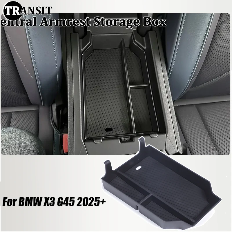 Central Armrest Storage Box Organozer Tray For BMW X3 G45 2025+ Auto Accessories High Quality ABS Interior Storage Box
Central Armrest Storage Box Organozer Tray For BMW X3 G45 2025+ Auto Accessories High Quality ABS Interior Storage Box