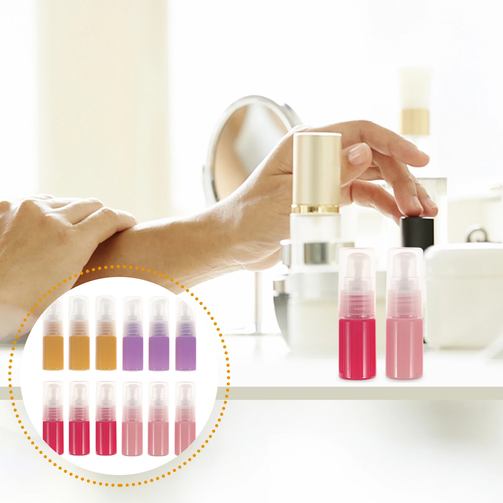 12 Pcs Travel Bottles Lotion Containers Refillable Shampoo Toiletries Trial Package Durable Reusable Plastic Camping Business
12 Pcs Travel Bottles Lotion Containers Refillable Shampoo Toiletries Trial Package Durable Reusable Plastic Camping Business