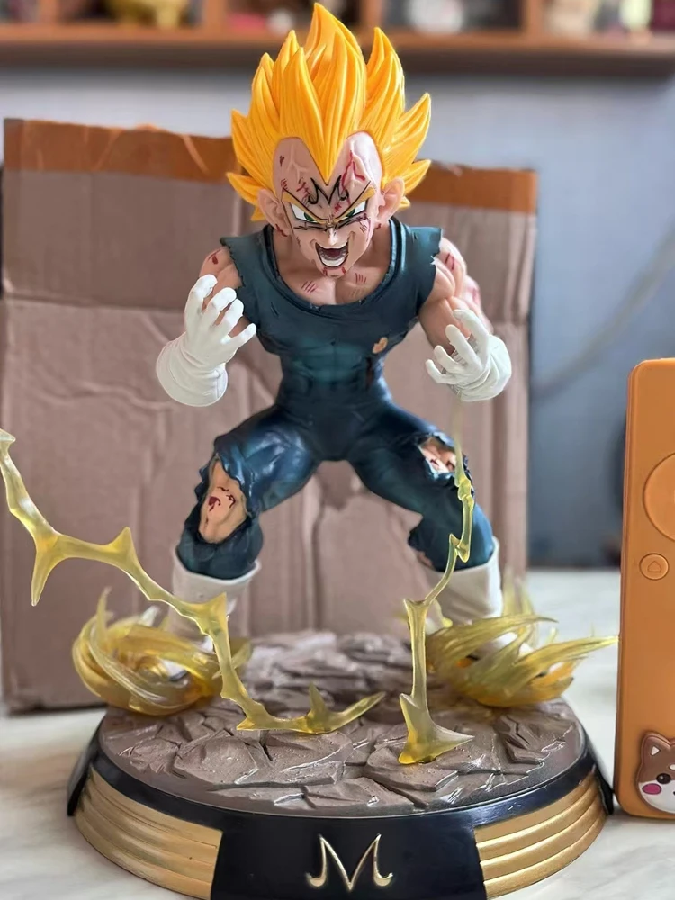 Dragon Ball Z GK Vegeta Figure Majin Vegeta Figurine 28CM with Base PVC Statue Action Figures Collection Model Toys Gifts
Dragon Ball Z GK Vegeta Figure Majin Vegeta Figurine 28CM with Base PVC Statue Action Figures Collection Model Toys Gifts