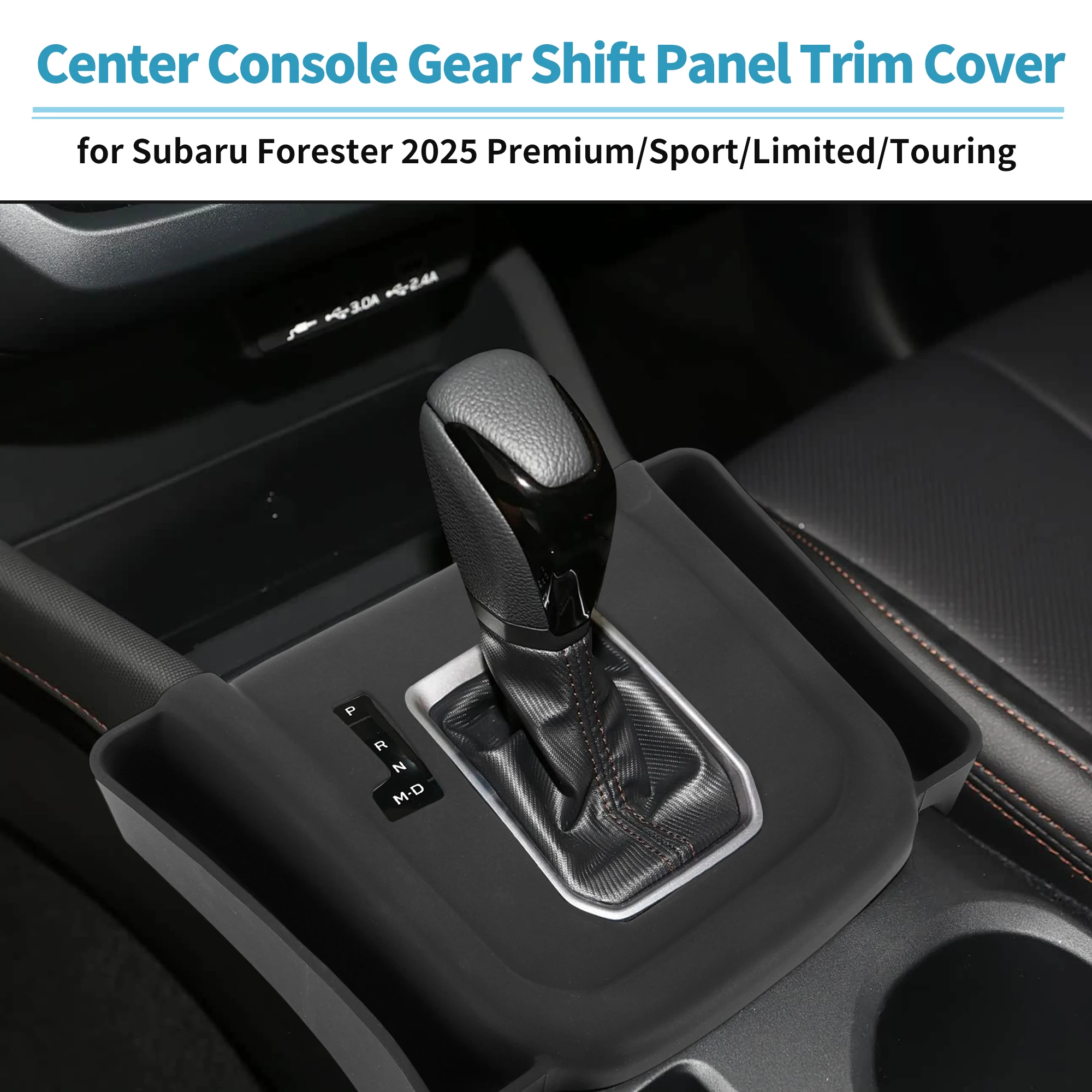UXCELL Silicone Center Console Gear Shift Panel Trim Cover for Subaru Forester 2025
UXCELL Silicone Center Console Gear Shift Panel Trim Cover for Subaru Forester 2025