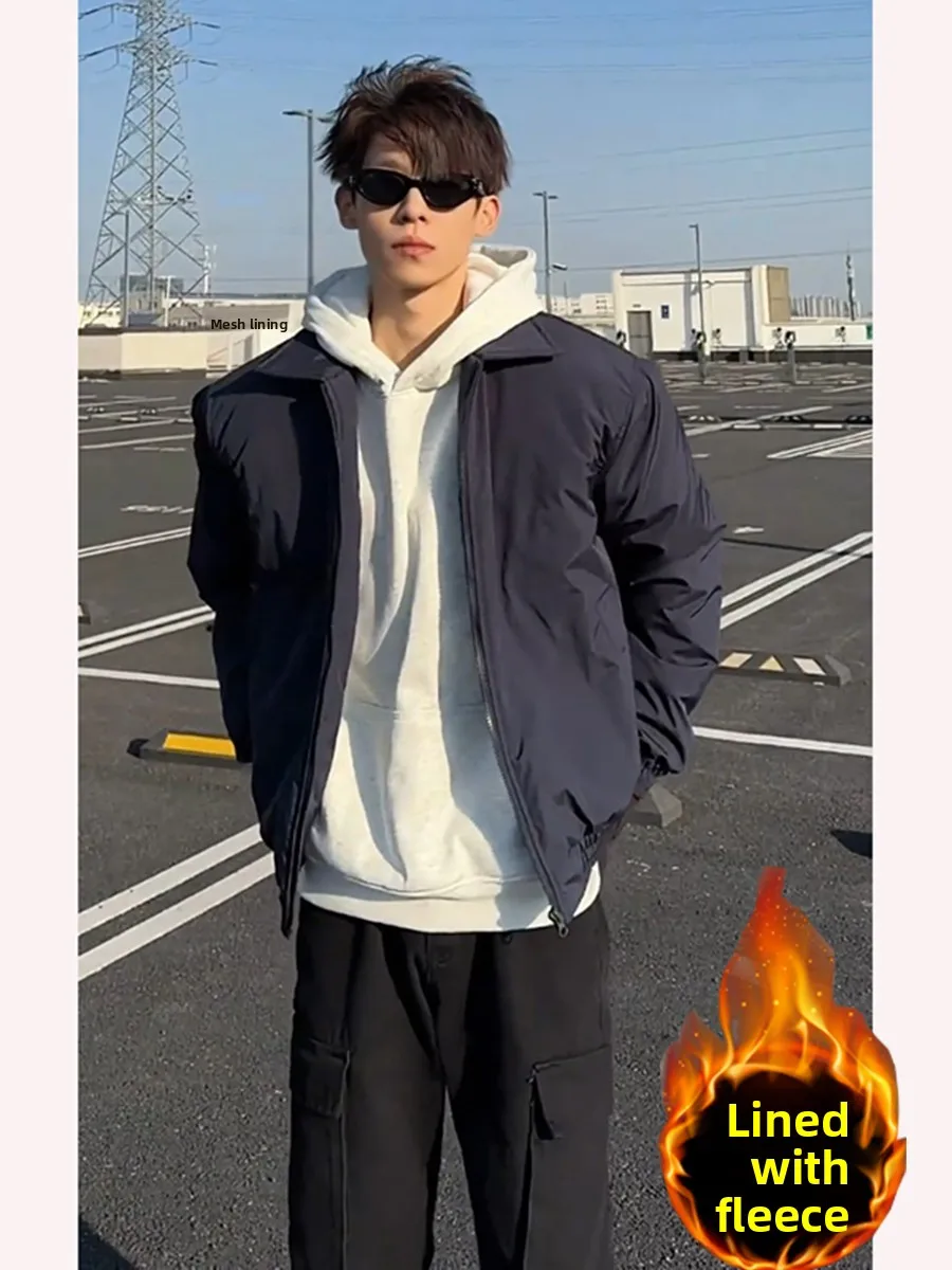 Olive Green Cotton Bomber Jacket Men's Winter Short Workwear Baseball Style Flight Coat Warm Fashionable City Casual Long Sle...
Olive Green Cotton Bomber Jacket Men's Winter Short Workwear Baseball Style Flight Coat Warm Fashionable City Casual Long Sle...