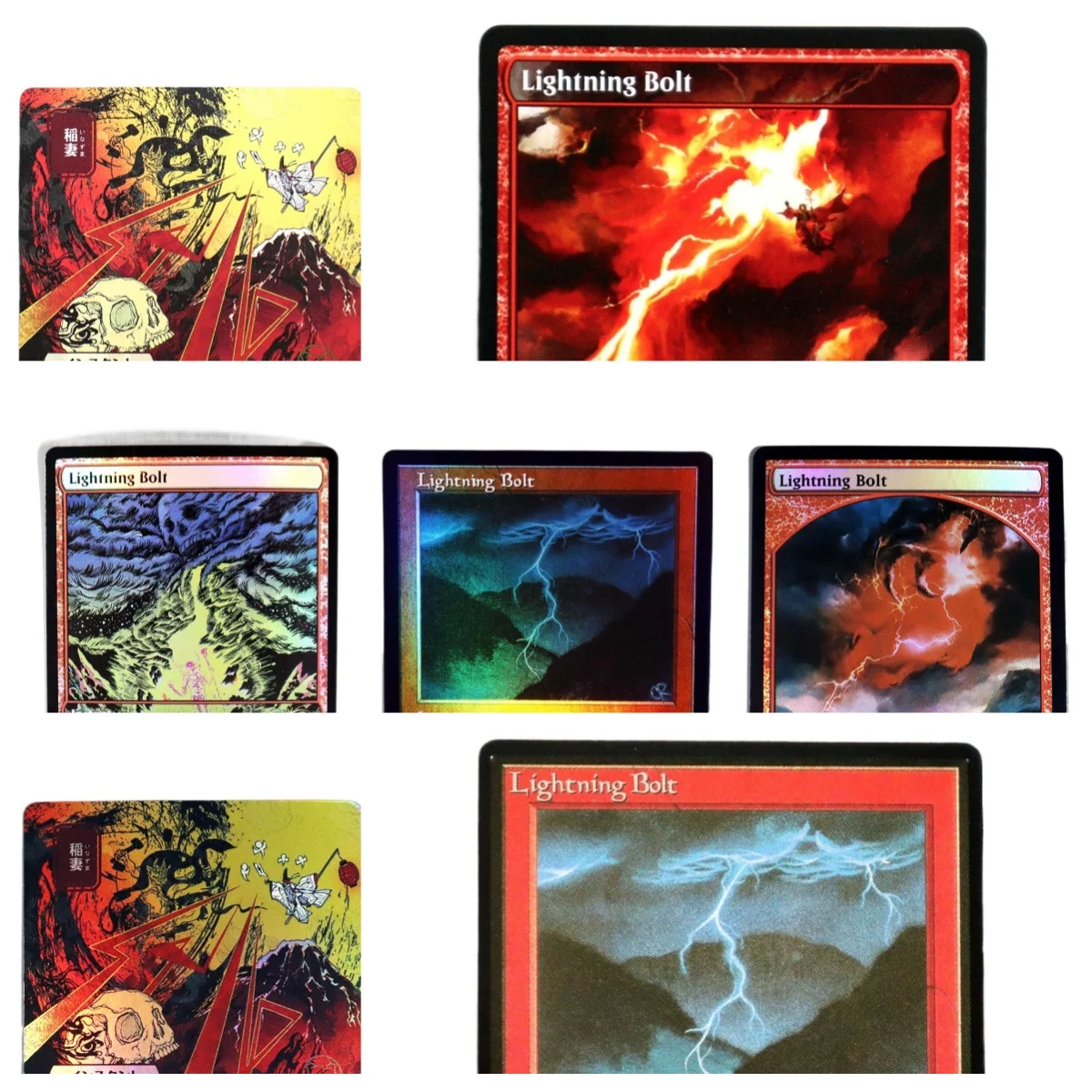 Lightning Bolt Holo/Foil TCG Magical Proxy Cards Game Quality Proxy Gathering Board Playing Game Trading Cards Proxy
Lightning Bolt Holo/Foil TCG Magical Proxy Cards Game Quality Proxy Gathering Board Playing Game Trading Cards Proxy