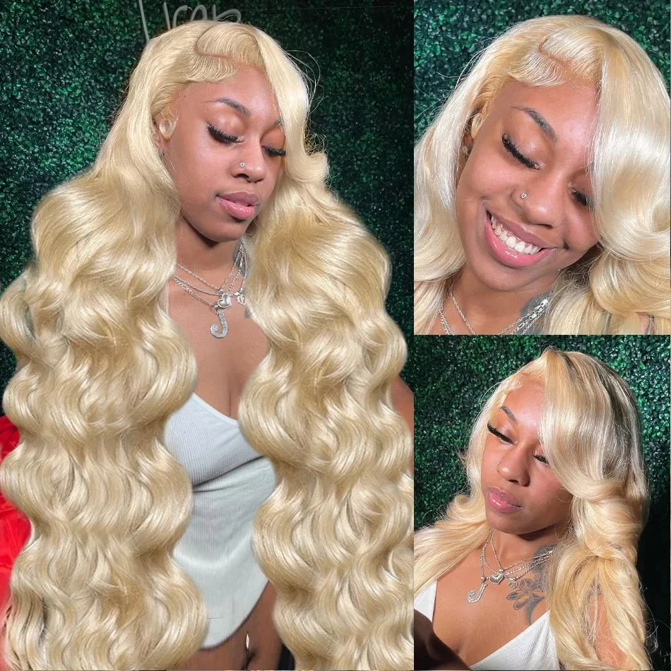 Blonde 13×6 Transparent Body Wave Lace Frontal Wigs 613 Honey Blonde 13×4 Brazilian Remy Lace Front Human Hair Wigs for Women
Blonde 13×6 Transparent Body Wave Lace Frontal Wigs 613 Honey Blonde 13×4 Brazilian Remy Lace Front Human Hair Wigs for Women