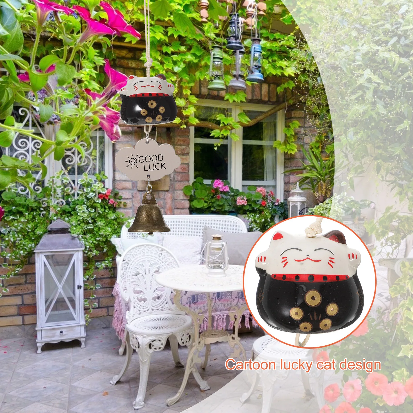 Pet Wind Chime Outdoor Ornaments Charm Hanging Bell Decorations Cat Windchime Chimes for outside
Pet Wind Chime Outdoor Ornaments Charm Hanging Bell Decorations Cat Windchime Chimes for outside