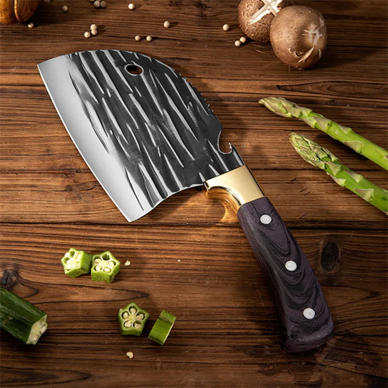 Handmade Knife High-carbon Clad Steel Super Butcher Cutting Nakiri Knife With Wenge Wooden For Kitchen Chef Hunting Knife
Handmade Knife High-carbon Clad Steel Super Butcher Cutting Nakiri Knife With Wenge Wooden For Kitchen Chef Hunting Knife