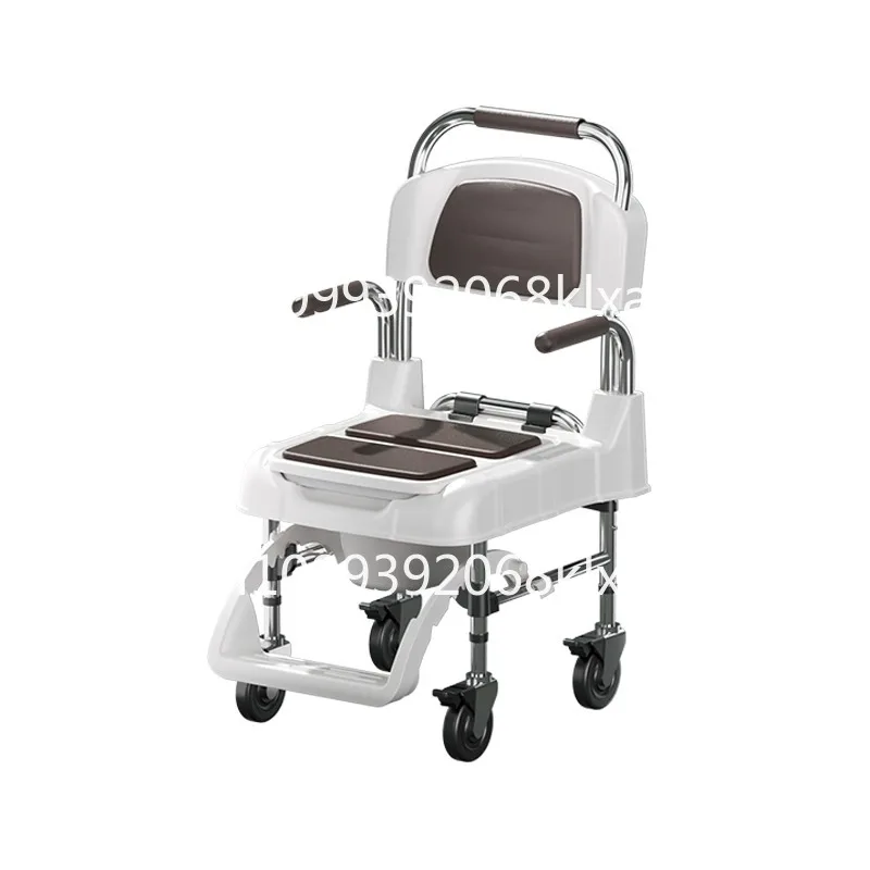 Stainless steel elderly household removable toilet with wheel toilet chair adult room toilet dual-purpose, wheelchair model
Stainless steel elderly household removable toilet with wheel toilet chair adult room toilet dual-purpose, wheelchair model