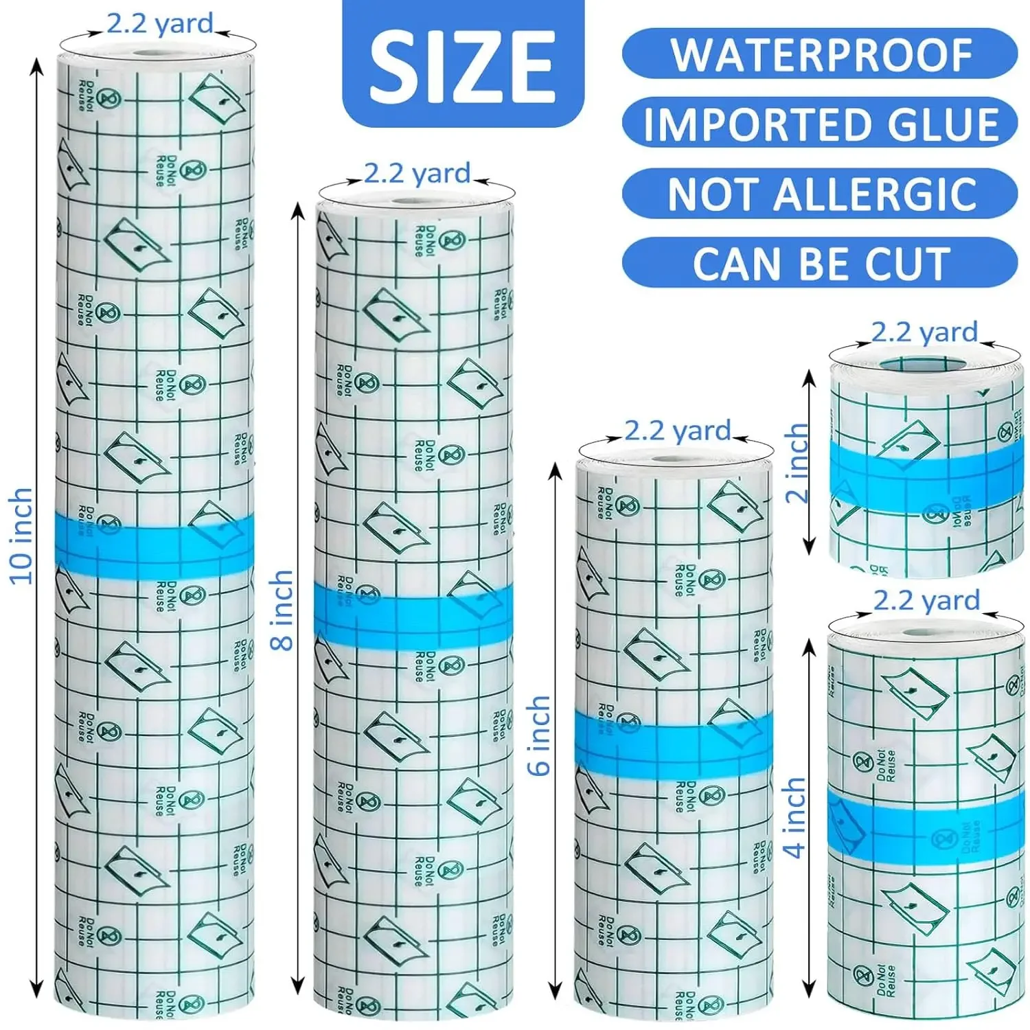 Tattoo Aftercare Waterproof Bandage Roll Transparent Film Dressing Second Skin Healing Protective Clear Adhesive for Tattoo
Tattoo Aftercare Waterproof Bandage Roll Transparent Film Dressing Second Skin Healing Protective Clear Adhesive for Tattoo