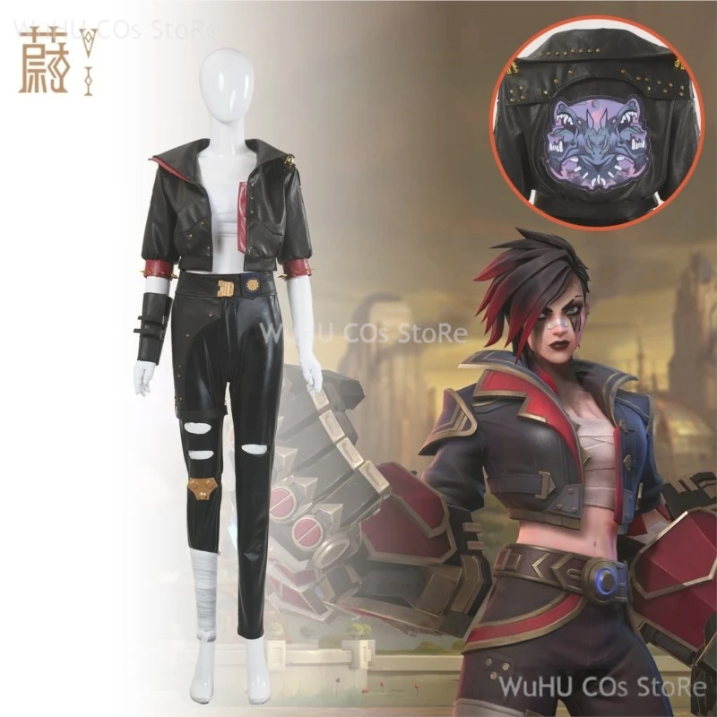 25 Anime Vi Acrane Cosplay LOL Costume Leather Battle Suit Game Arcane Vi Roleplay Outfit Multi-Style Vi Suit Carnival Party Set
25 Anime Vi Acrane Cosplay LOL Costume Leather Battle Suit Game Arcane Vi Roleplay Outfit Multi-Style Vi Suit Carnival Party Set