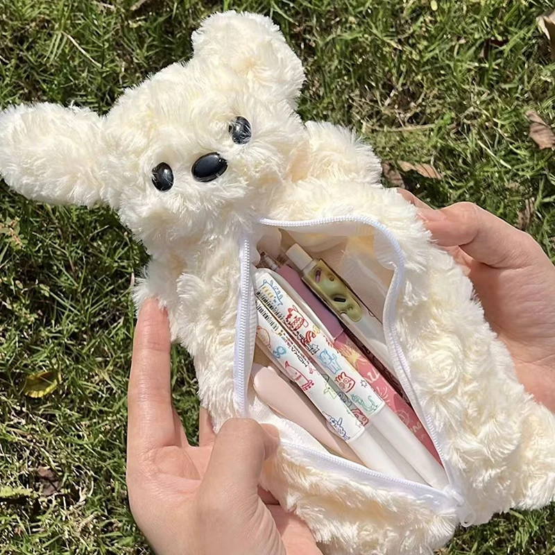 Puppy Pencil Pouch Cute Soft Plush School Stationery Large Capacity Pencil Pouch Student Stationery
Puppy Pencil Pouch Cute Soft Plush School Stationery Large Capacity Pencil Pouch Student Stationery