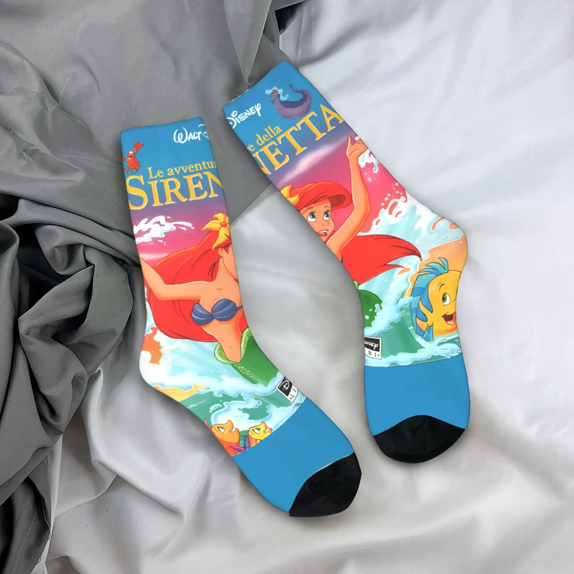 The Little Mermaid Cartoon Stockings Printed Trendy Socks Winter Anti Slip Socks Men Cycling Soft Socks
The Little Mermaid Cartoon Stockings Printed Trendy Socks Winter Anti Slip Socks Men Cycling Soft Socks