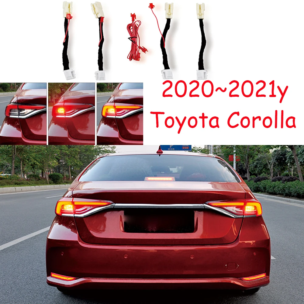Car bumper tail light for tayota Corolla taillight wire altis 2019~2021y LED car accessories Taillamp corolla rear light fog
Car bumper tail light for tayota Corolla taillight wire altis 2019~2021y LED car accessories Taillamp corolla rear light fog