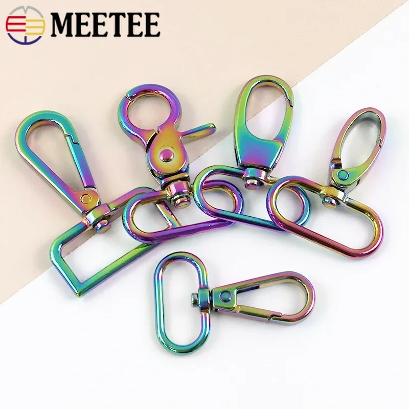 5/10Pcs Meetee 20-38mm Metal Buckles Handbag Strap Carabiner Clip Swivel Lobster Buckle Keychain Snap Hook Hardware Accessories
5/10Pcs Meetee 20-38mm Metal Buckles Handbag Strap Carabiner Clip Swivel Lobster Buckle Keychain Snap Hook Hardware Accessories