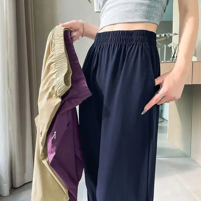 Lazy Style High-waist Casual Pants for Women, Comfortable Straight-leg Pants, Loose Wide-leg Pants, Harem Pants
Lazy Style High-waist Casual Pants for Women, Comfortable Straight-leg Pants, Loose Wide-leg Pants, Harem Pants