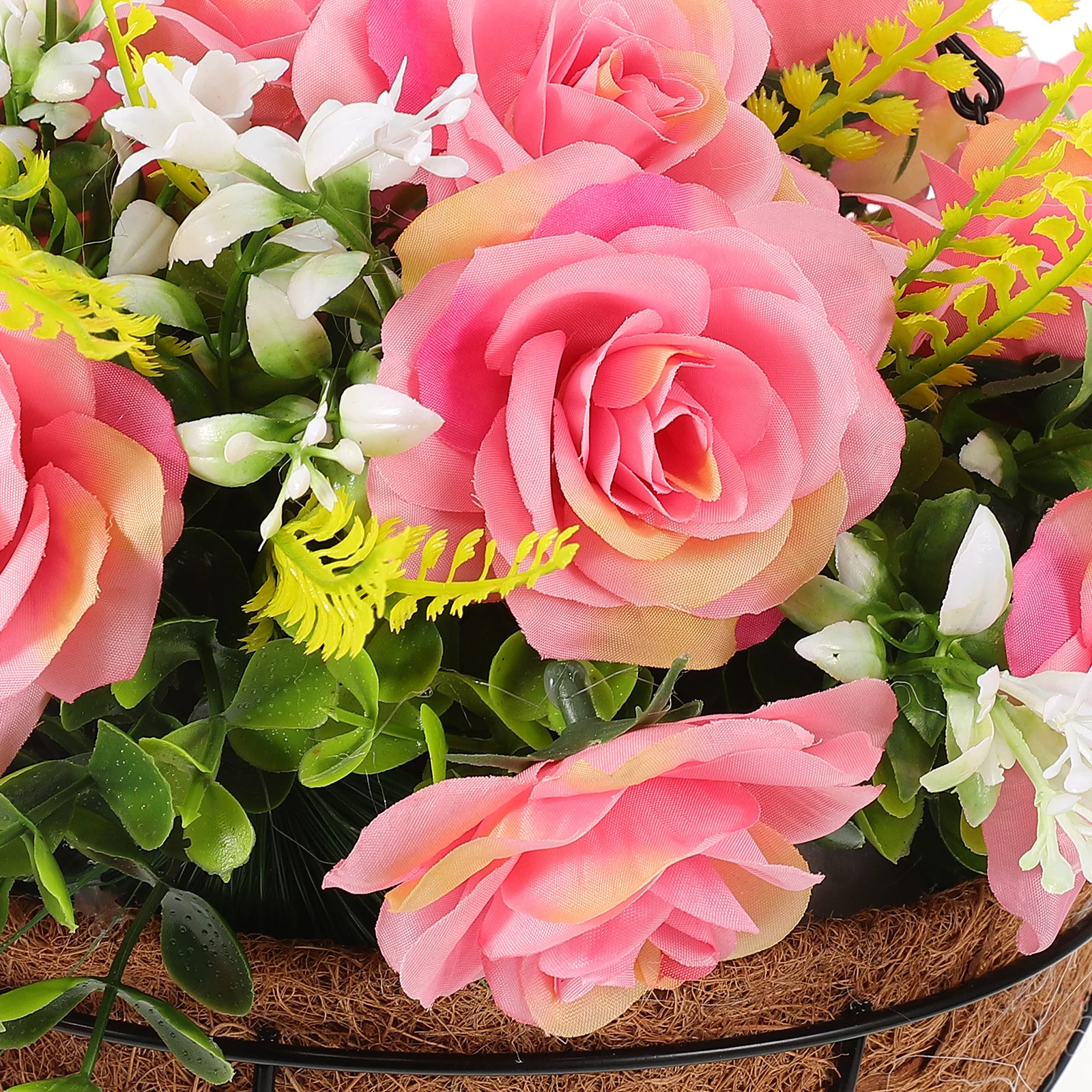 Coconut Palm Flower Basket Simulation Flowers Artificial Hanging Plant Garden Pink Fake
Coconut Palm Flower Basket Simulation Flowers Artificial Hanging Plant Garden Pink Fake