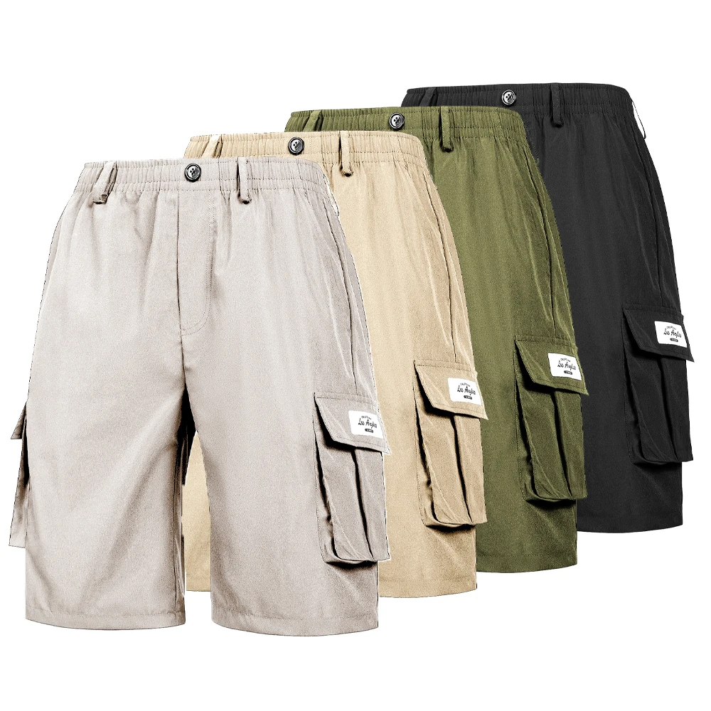 Summer Men's Cargo Shorts Multi Pockets Button Lightweight Pants Outdoor Casual Sports Running Shorts Streetwear
Summer Men's Cargo Shorts Multi Pockets Button Lightweight Pants Outdoor Casual Sports Running Shorts Streetwear