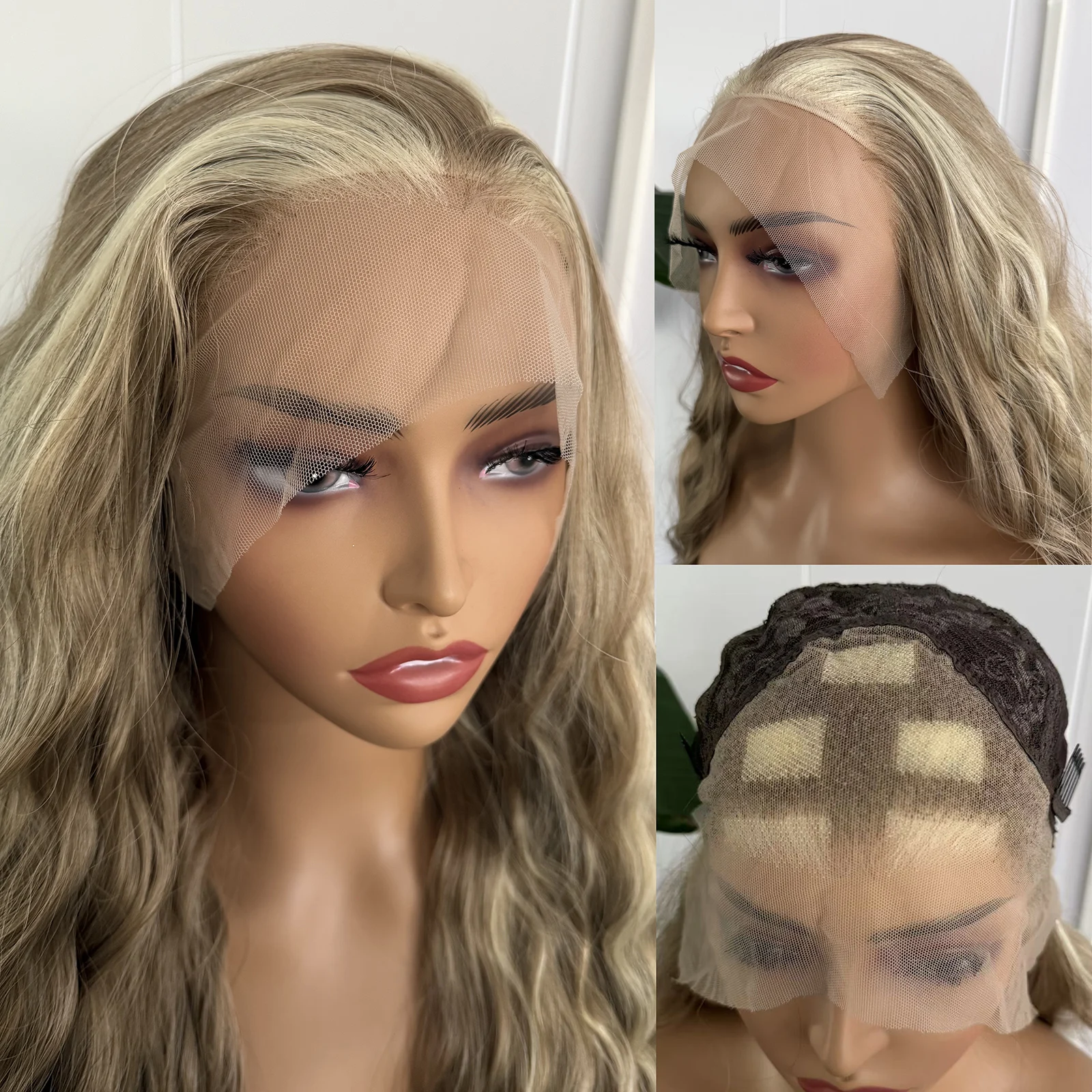 Парик AIMEYA коричневый с блонд-оттенками, длинный, волнистый, с кружевной передней частью, для женщин, 13x4, из синтетических термостойких волокон, с возможностью свободной укладки
Парик AIMEYA коричневый с блонд-оттенками, длинный, волнистый, с кружевной передней частью, для женщин, 13x4, из синтетических термостойких волокон, с возможностью свободной укладки