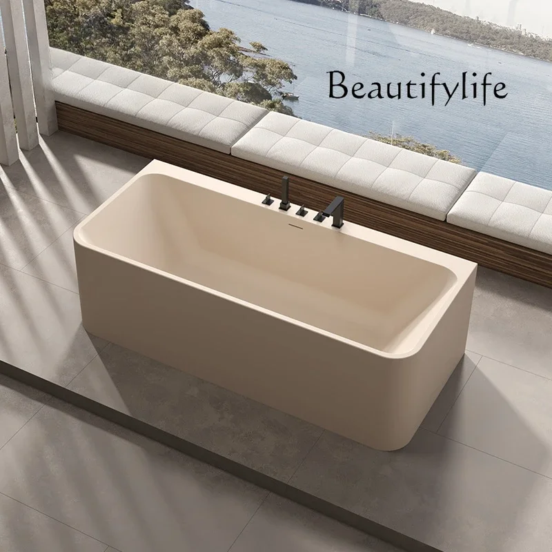 X36 Hotel B & B Home Double Bathtub Matte Rectangle Integrated Qimei Stone Bathtub
X36 Hotel B & B Home Double Bathtub Matte Rectangle Integrated Qimei Stone Bathtub