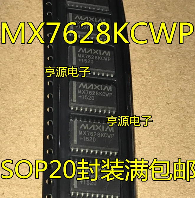 20 шт. оригинальный новый MX7628 MX7628KCWP цифро-аналоговый преобразователь SOP-20
20 шт. оригинальный новый MX7628 MX7628KCWP цифро-аналоговый преобразователь SOP-20