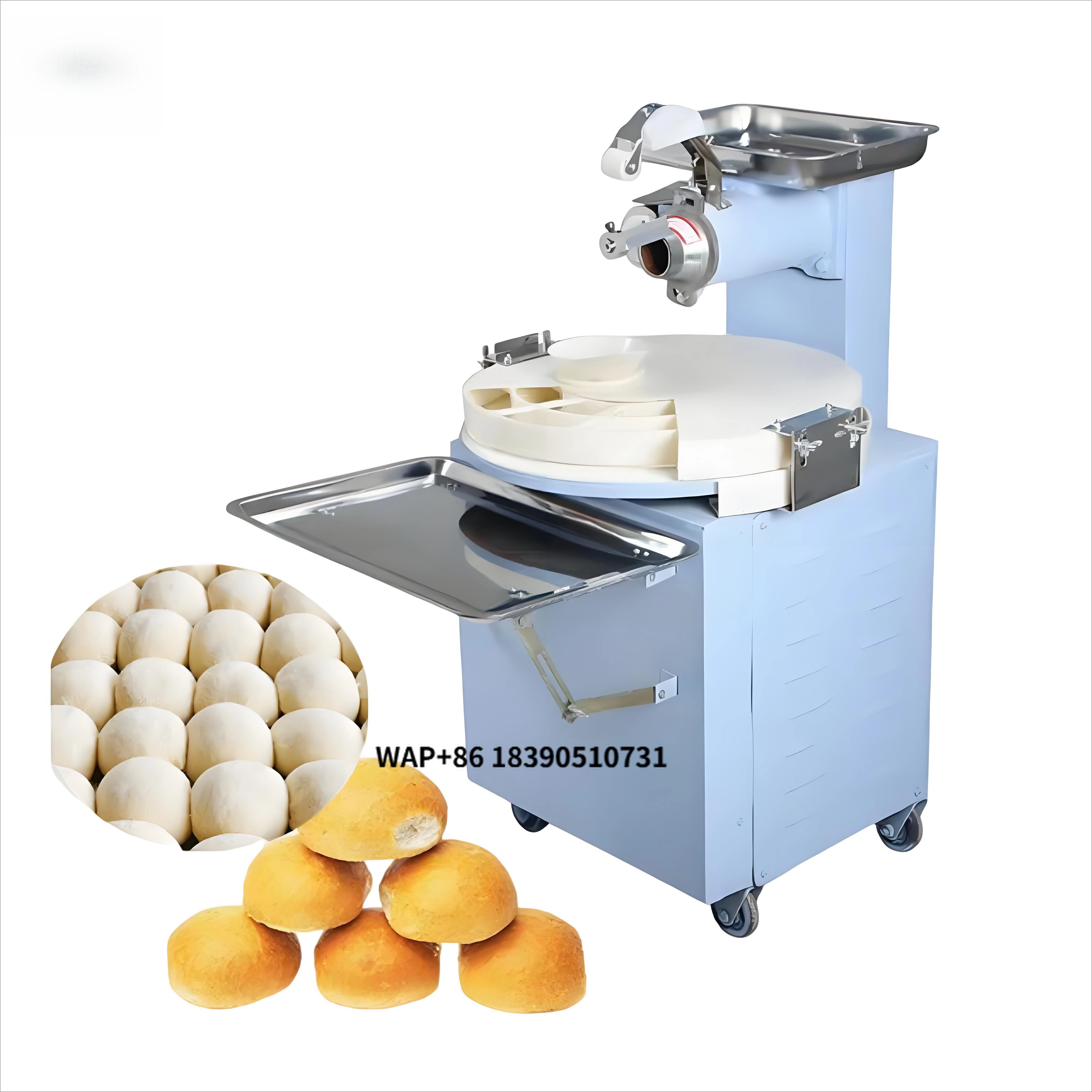 Dough Divider Bread Ball Rounder Machine Dough Bun Making Machine Automatic Dough Cutting Rounding Machine
Dough Divider Bread Ball Rounder Machine Dough Bun Making Machine Automatic Dough Cutting Rounding Machine