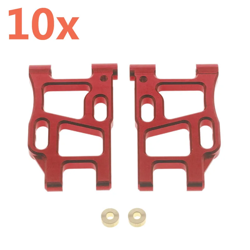 10Pcs Metal Front Rear Swing Arm Suspension Arms For LC Racing PTG-2 1/10 RC Car Upgrade Parts Accessories
10Pcs Metal Front Rear Swing Arm Suspension Arms For LC Racing PTG-2 1/10 RC Car Upgrade Parts Accessories