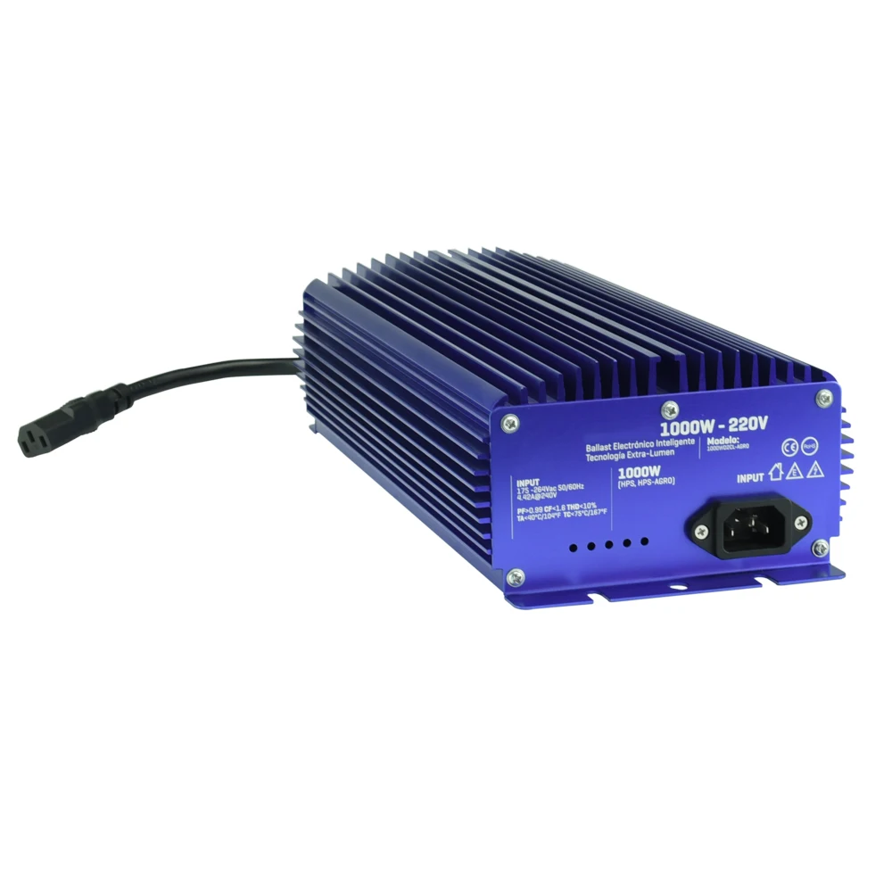 600W/1000W Electronic Ballast for High Pressure Sodium Lamp for Grow Light Both High Frequency and Low Frequency Available
600W/1000W Electronic Ballast for High Pressure Sodium Lamp for Grow Light Both High Frequency and Low Frequency Available