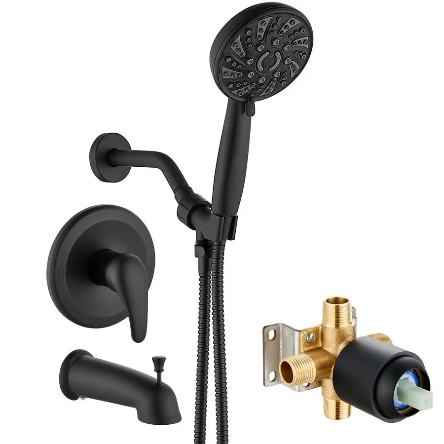 Комплект для душа: система высокого давления, смеситель, 6 режимов, ручной распылитель из АБС-пластика, комплект для установки душевой системы, клапан в комплекте
Комплект для душа: система высокого давления, смеситель, 6 режимов, ручной распылитель из АБС-пластика, комплект для установки душевой системы, клапан в комплекте